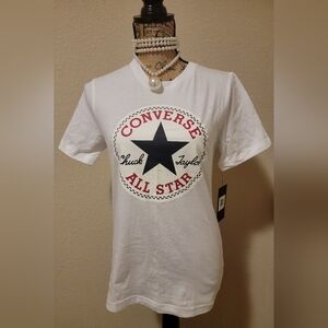 Converse Black and White Logo Tag